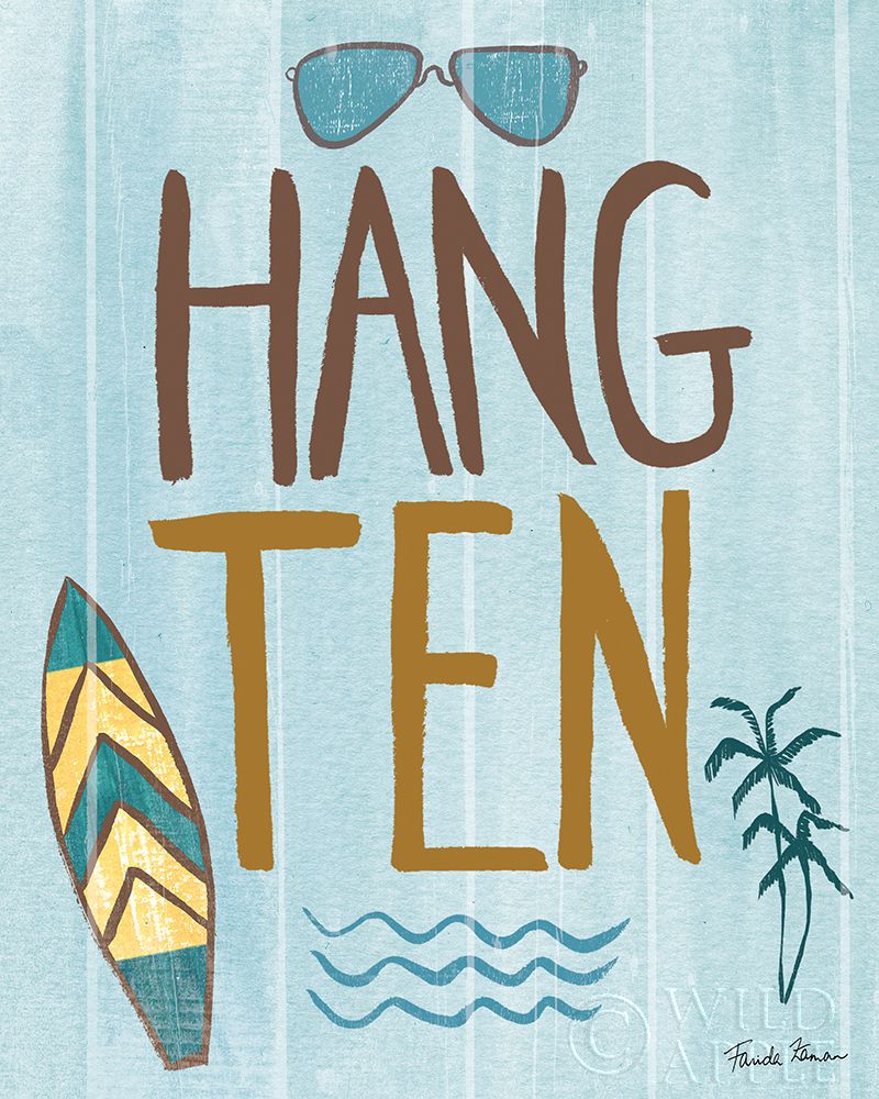 Art Print: Make Waves I 