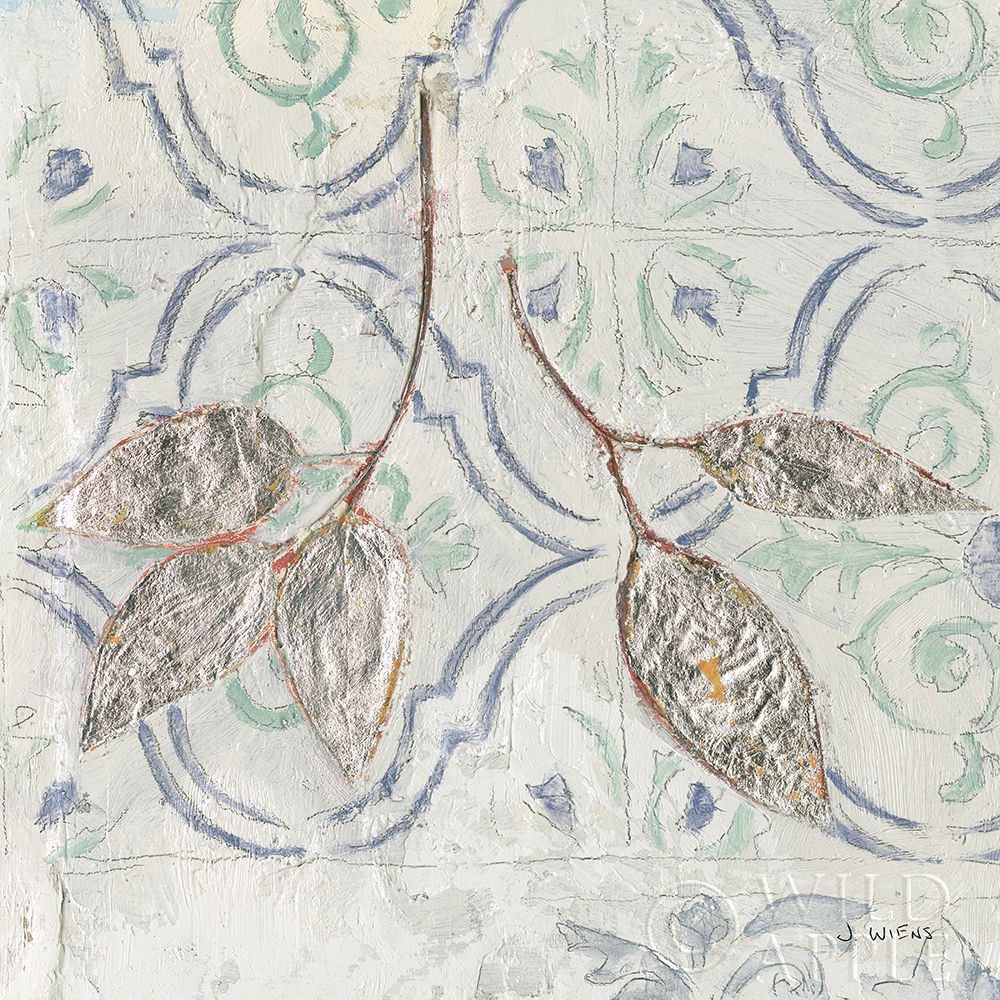 Wall Art Painting id:198454, Name: Gracefully Blue III, Artist: Wiens, James