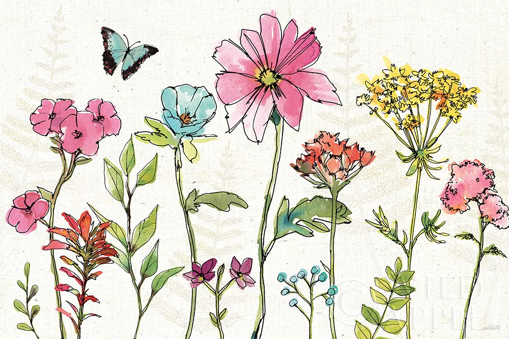 Wall Art Painting id:198545, Name: Simply Petals V, Artist: Tavoletti, Anne