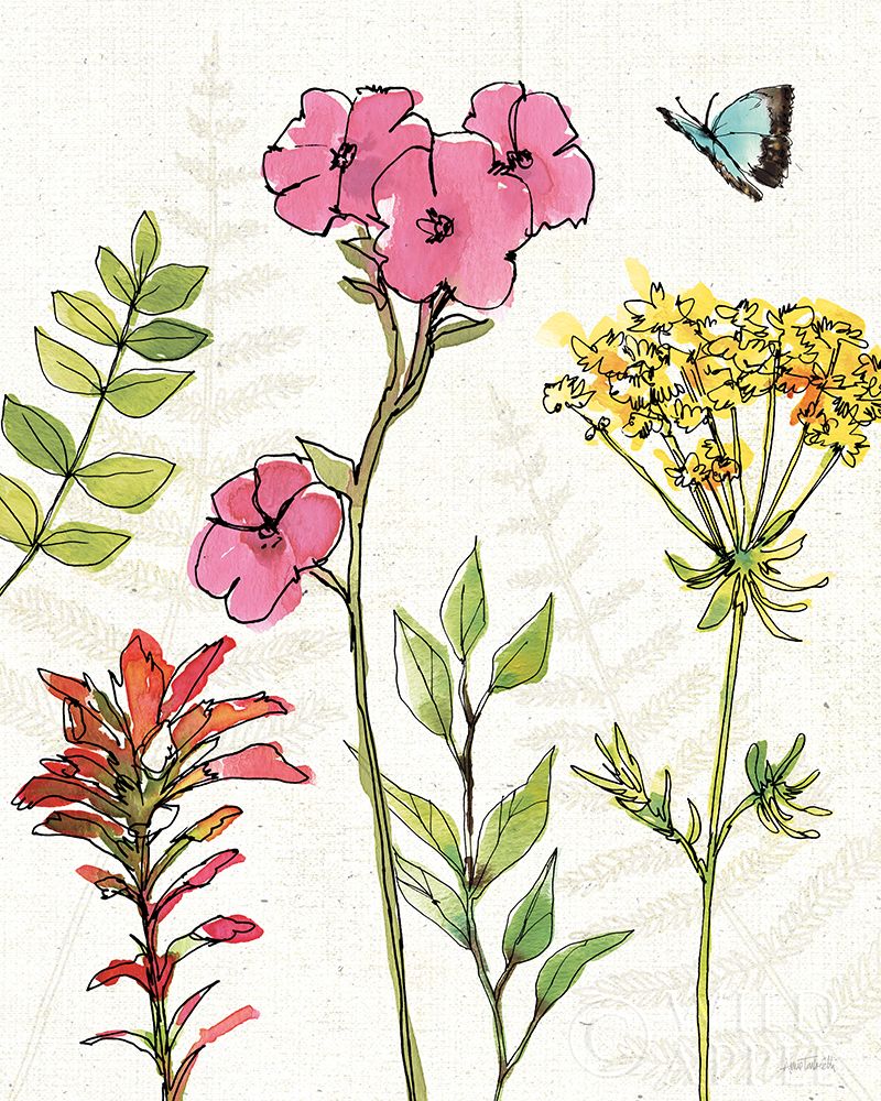 Wall Art Painting id:198546, Name: Simply Petals VI, Artist: Tavoletti, Anne