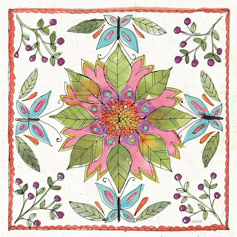 Wall Art Painting id:198549, Name: Simply Petals IX, Artist: Tavoletti, Anne