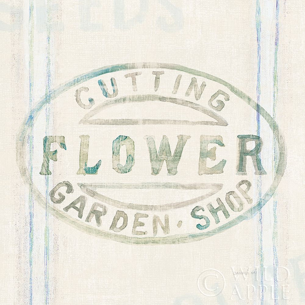 Art Print: Floursack Florals XI