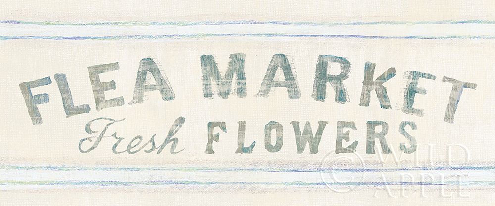 Art Print: Floursack Florals XII Crop