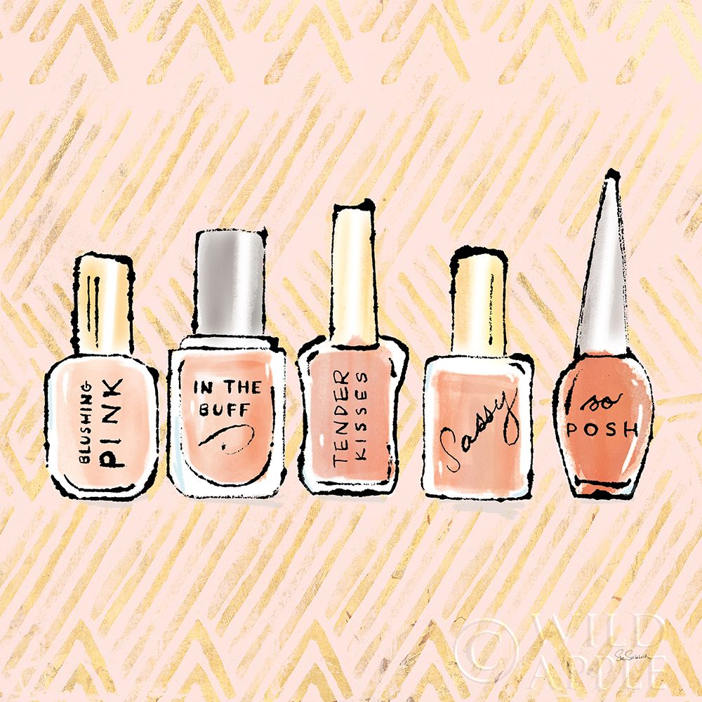 Wall Art Painting id:212876, Name: Geo Beauty and Sass I, Artist: Schlabach, Sue