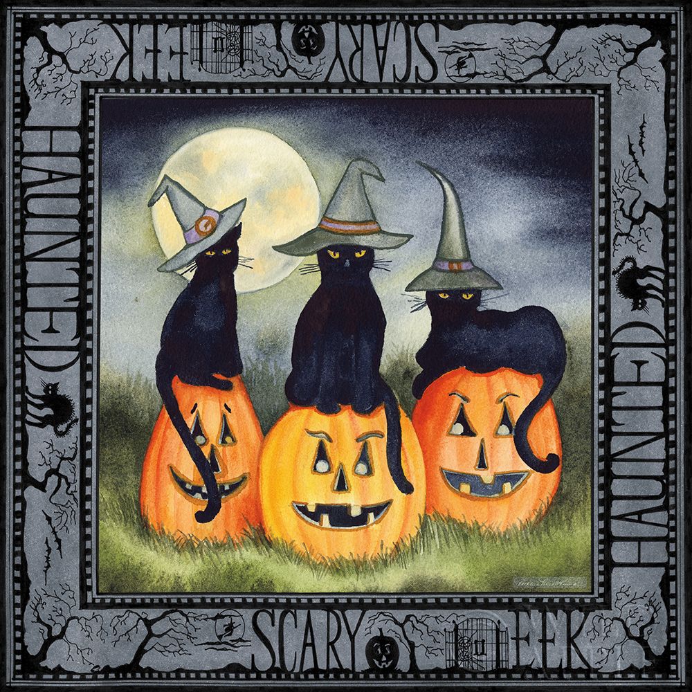 Art Print: Haunting Halloween Night II