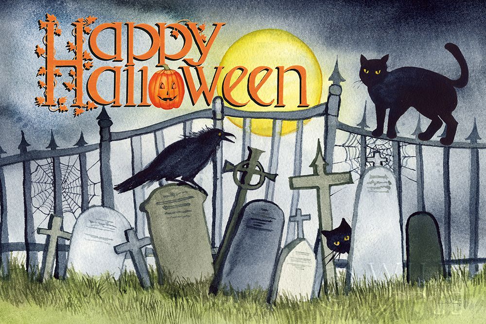 Art Print: Haunting Halloween Night V