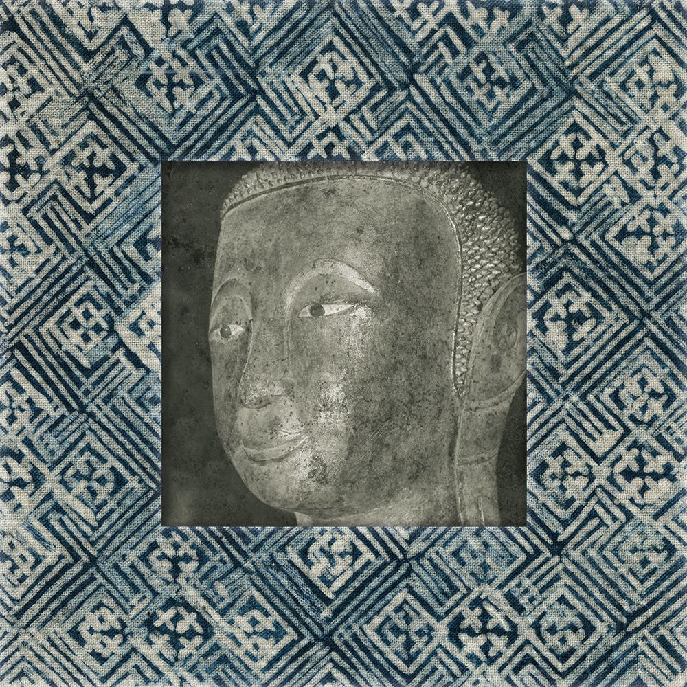 Wall art: Moment of Zen II Batik, by Wild Apple Portfolio