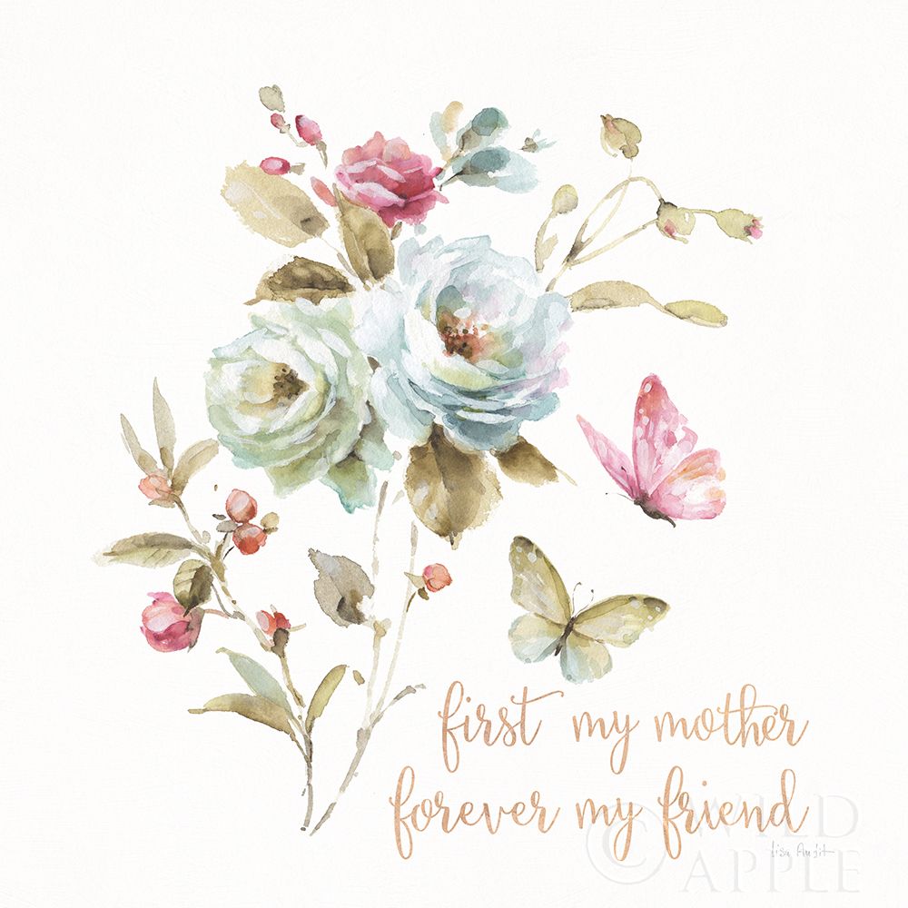 Wall Art Painting id:222147, Name: Beautiful Romance VIII Mother, Artist: Audit, Lisa