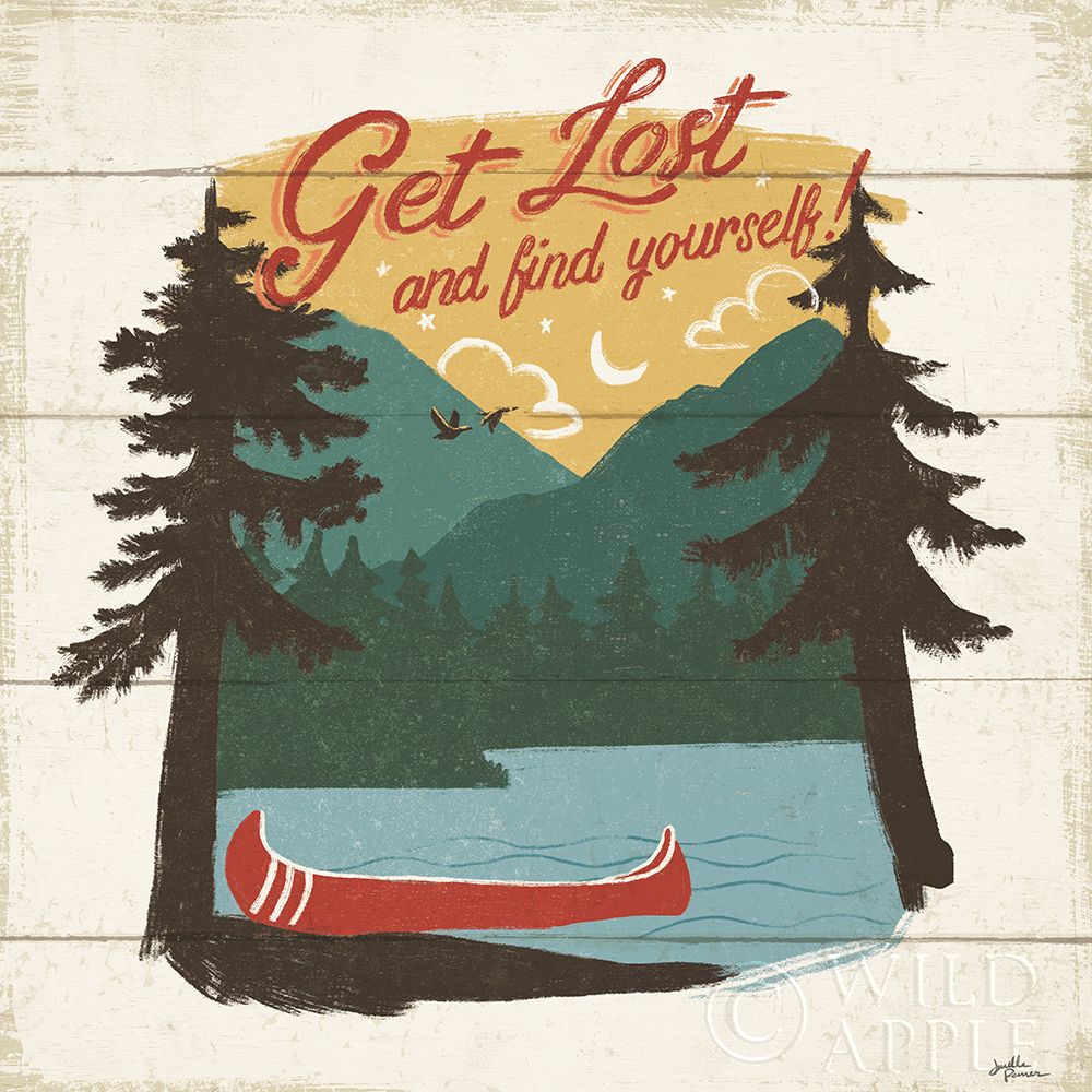 Wall Art Painting id:211409, Name: Vintage Lake V, Artist: Penner, Janelle