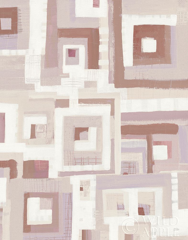 Art Print: Harbor Windows VIII Blush