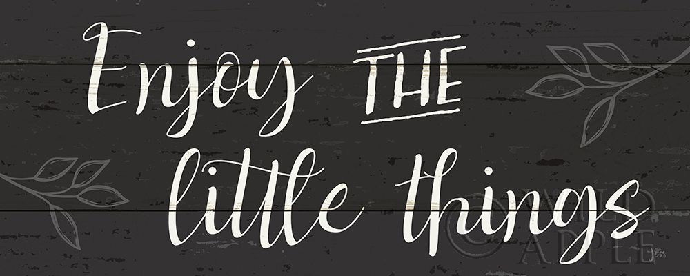 Art Print: Simple Signs I Black