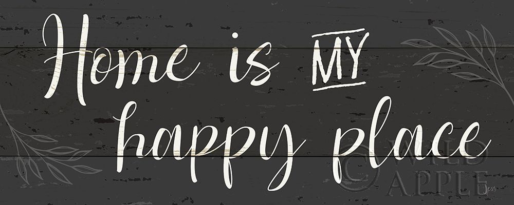 Art Print: Simple Signs II Black