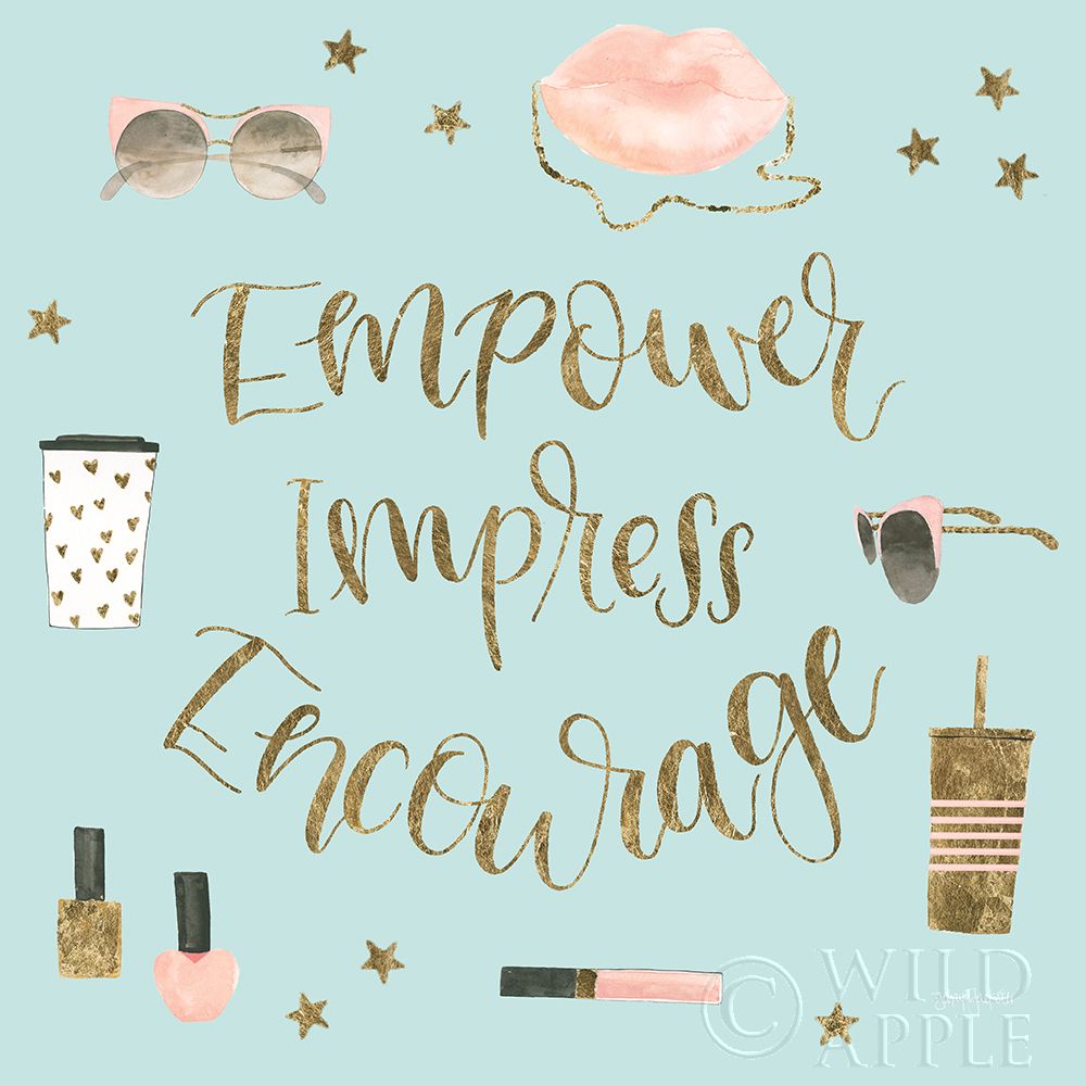 Art Print: Boss Ladies V Mint