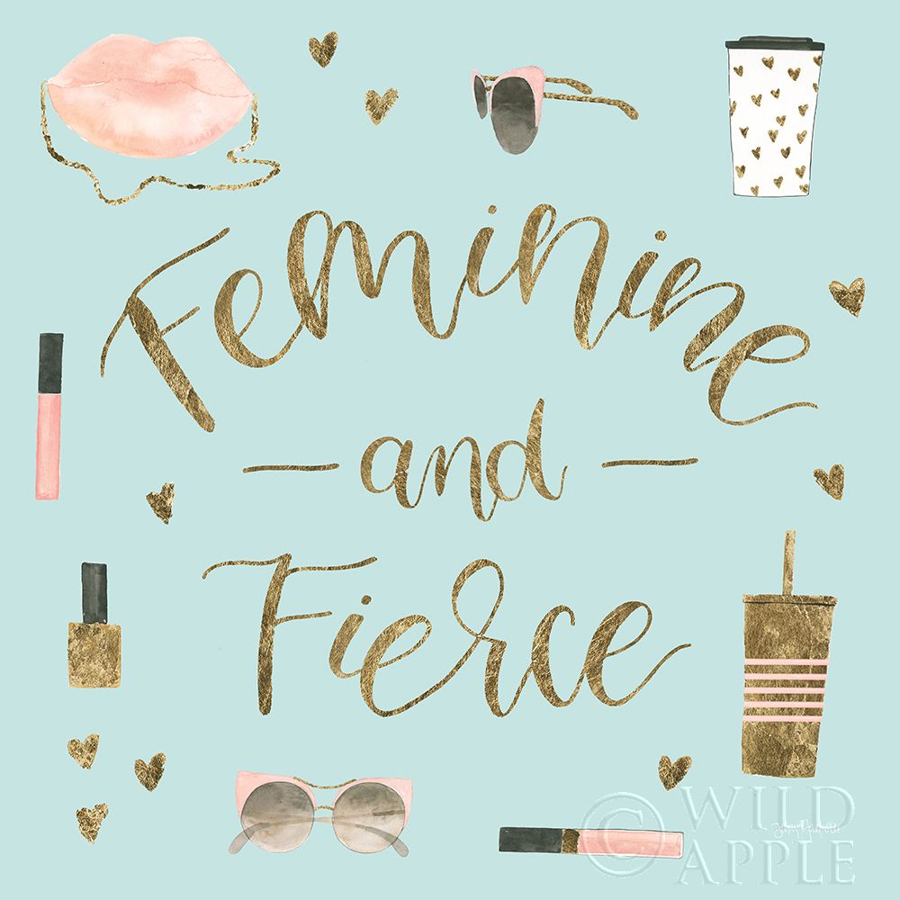 Art Print: Boss Ladies VI Mint