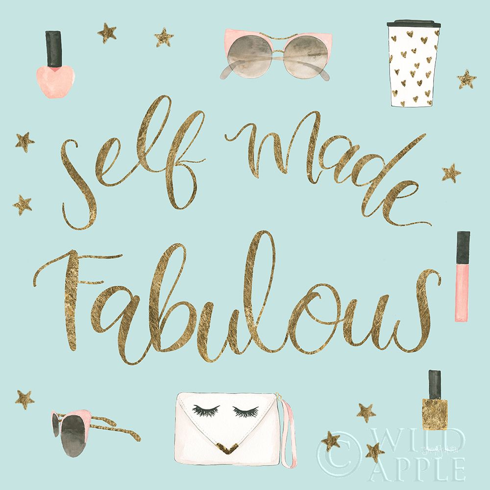 Art Print: Boss Ladies VIII Mint