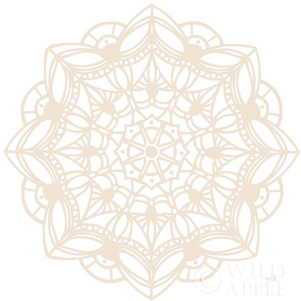 Art Print: Contemporary Lace Neutral IV