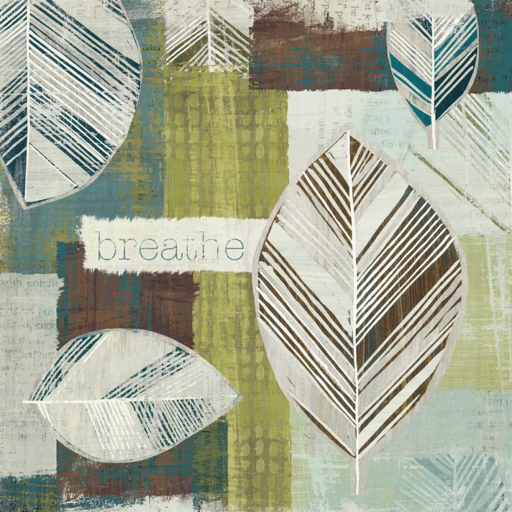 Wall Art Painting id:18634, Name: Be Leaves I, Artist: Wild Apple Portfolio