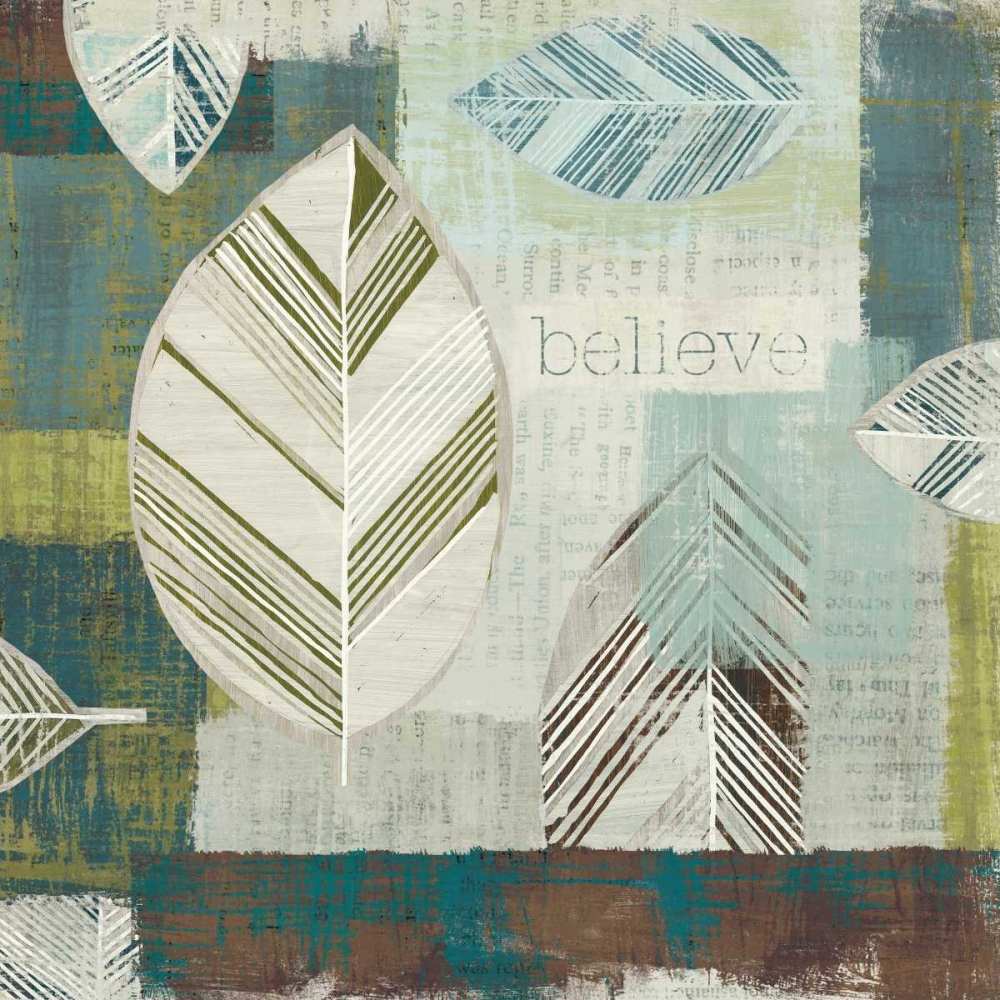 Wall Art Painting id:18636, Name: Be Leaves IV, Artist: Wild Apple Portfolio