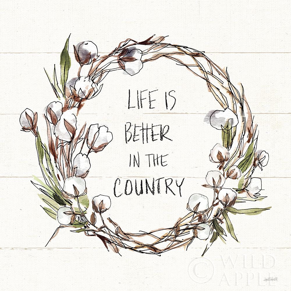 Wall Art Painting id:213033, Name: Country Life VII, Artist: Tavoletti, Anne