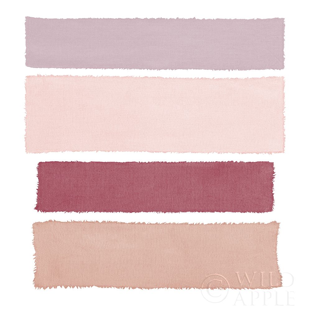 Art Print: Painted Weaving I Mesa on White Sq