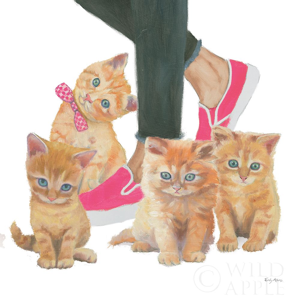 Art Print: Cutie Kitties I