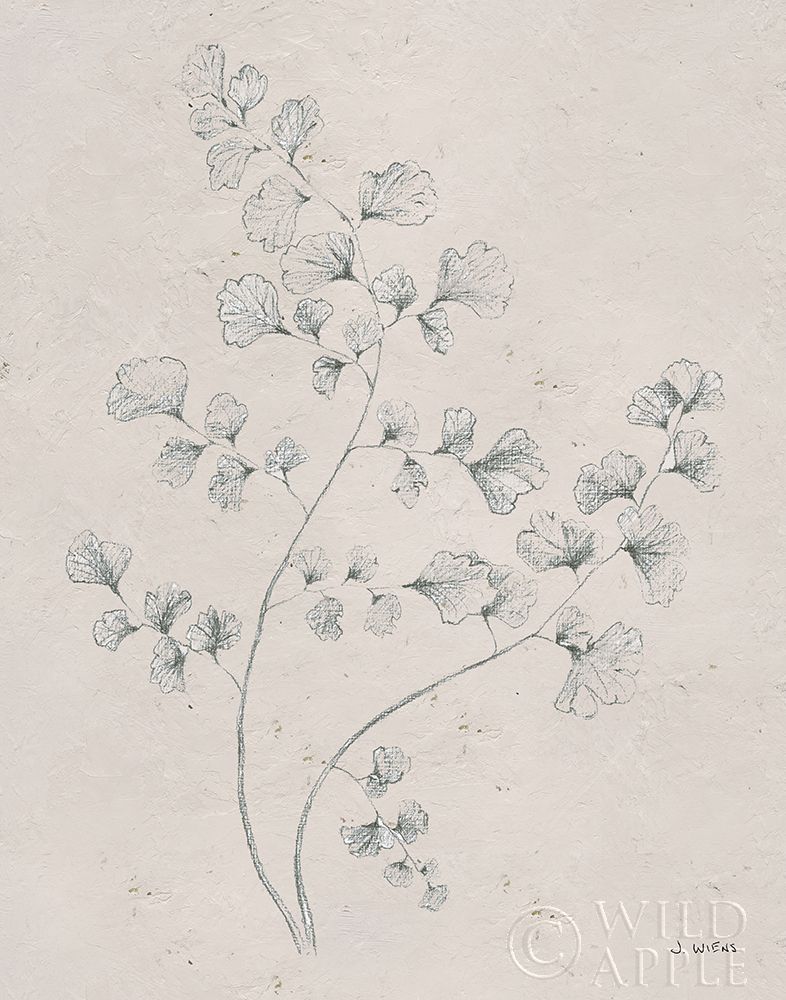 Wall Art Painting id:222274, Name: Soft Summer Sketches IV, Artist: Wiens, James