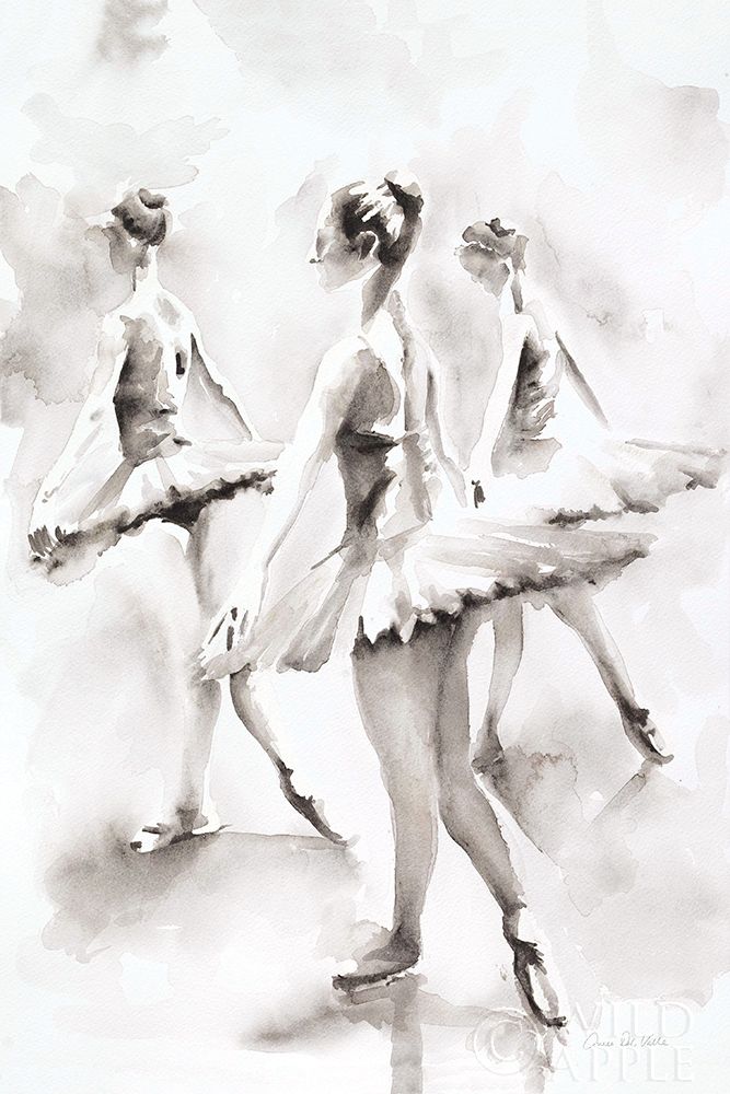 Art Print: Three Ballerinas