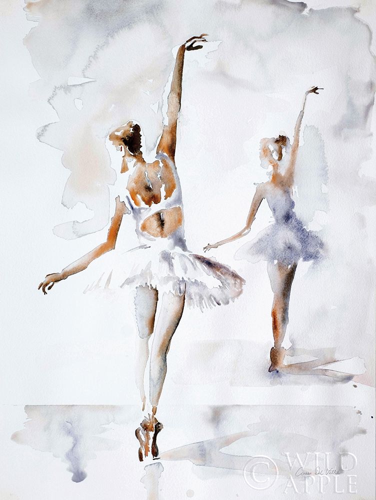 Wall Art Painting id:231334, Name: Ballerina In Blue, Artist: Del Valle, Aimee