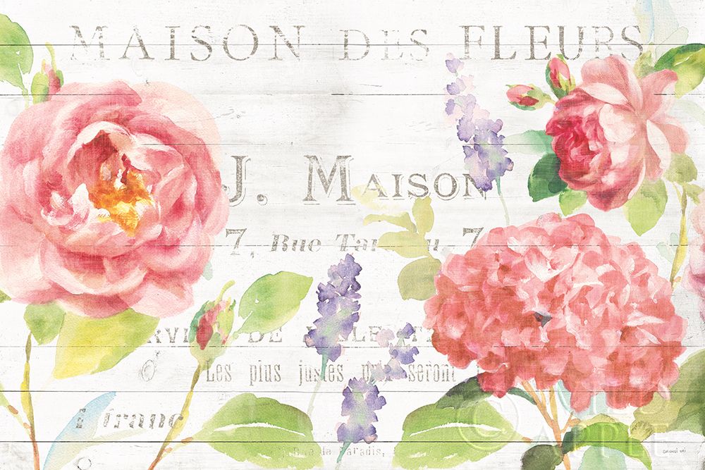 Art Print: Maison Des Fleurs I