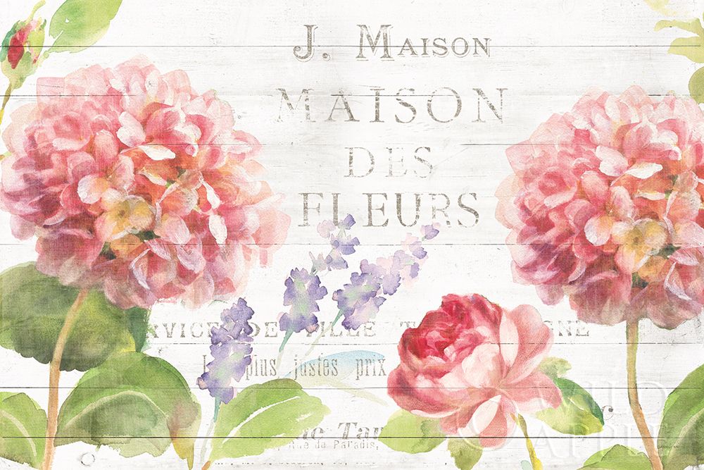 Art Print: Maison Des Fleurs II
