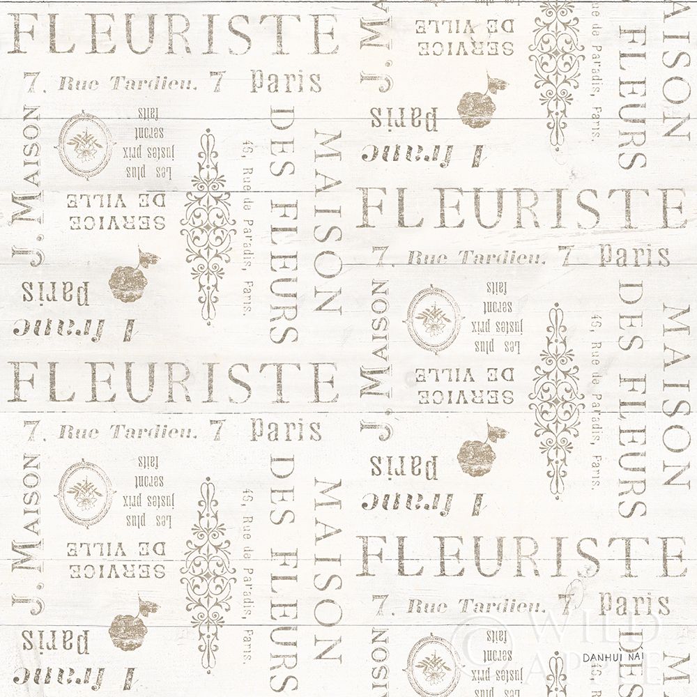 Art Print: Maison Des Fleurs Pattern V