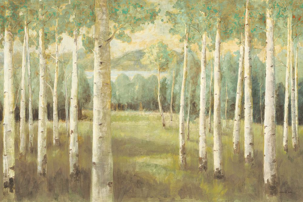 Art Print: Aspens Neutral
