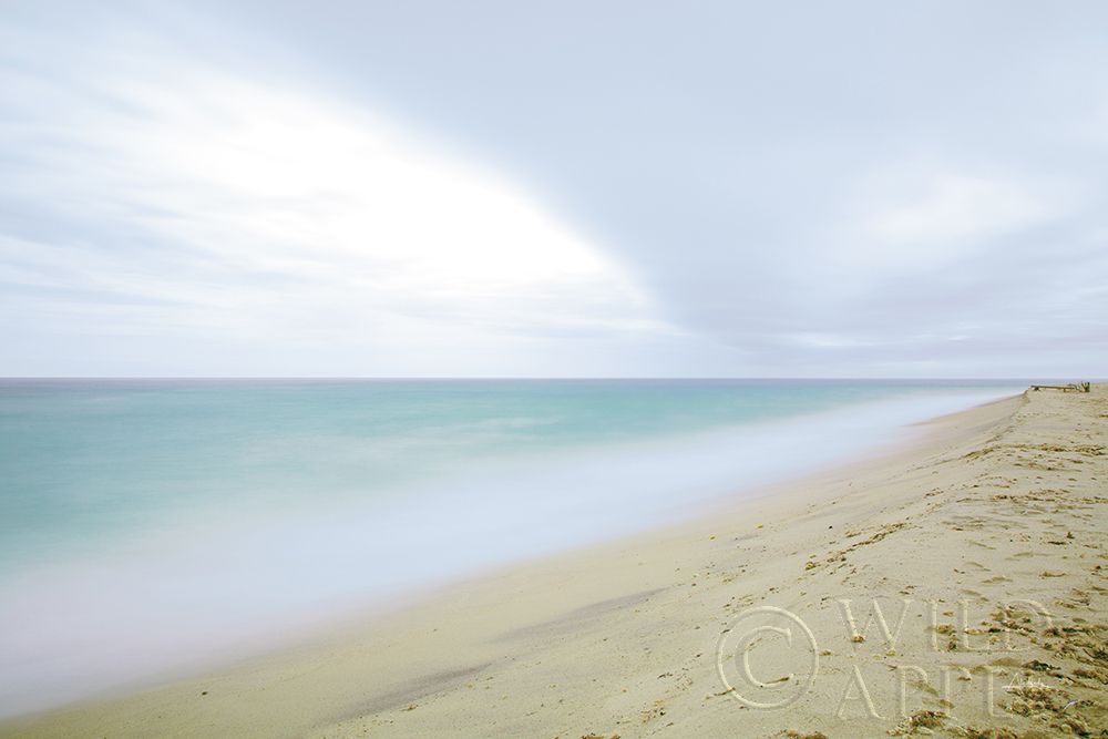Art Print: Early Morning Beach
