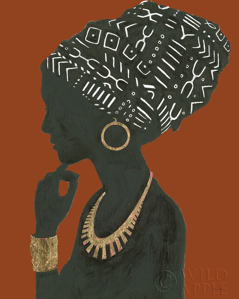 Art Print: Graceful Majesty II Spice Crop