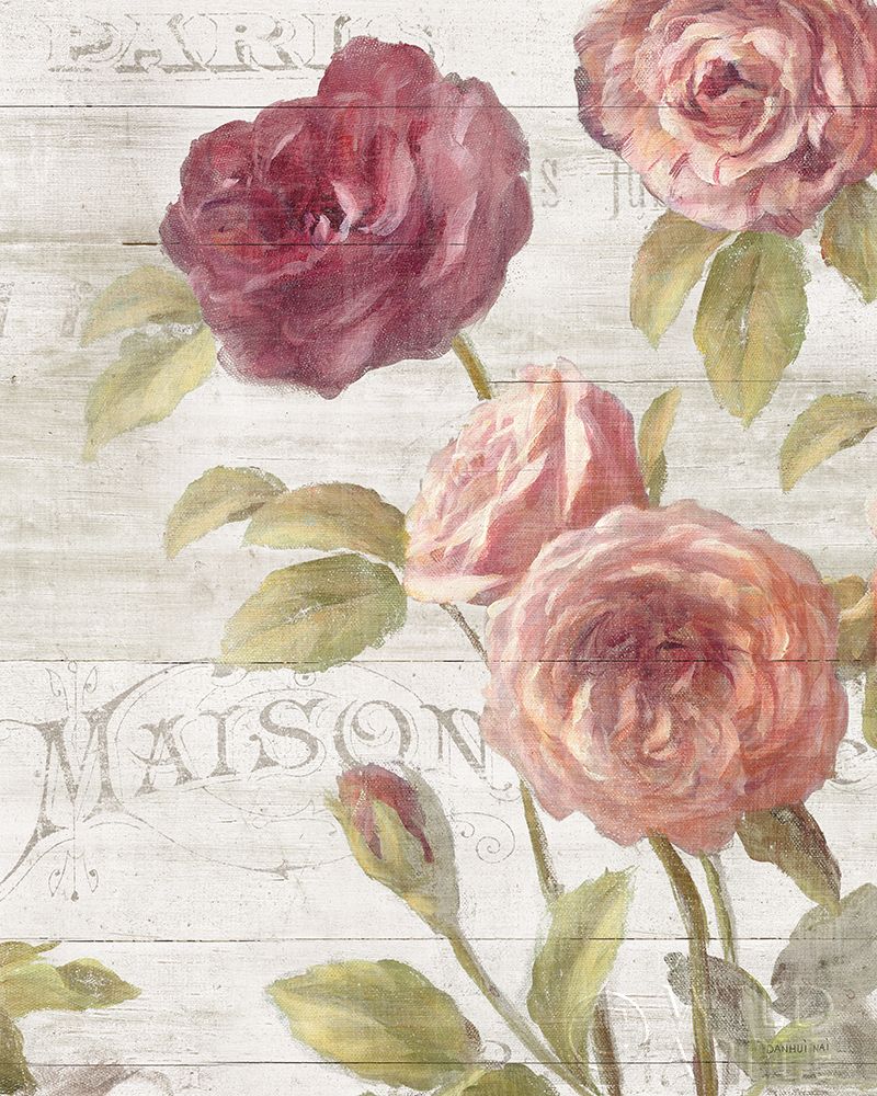 Art Print: French Roses III