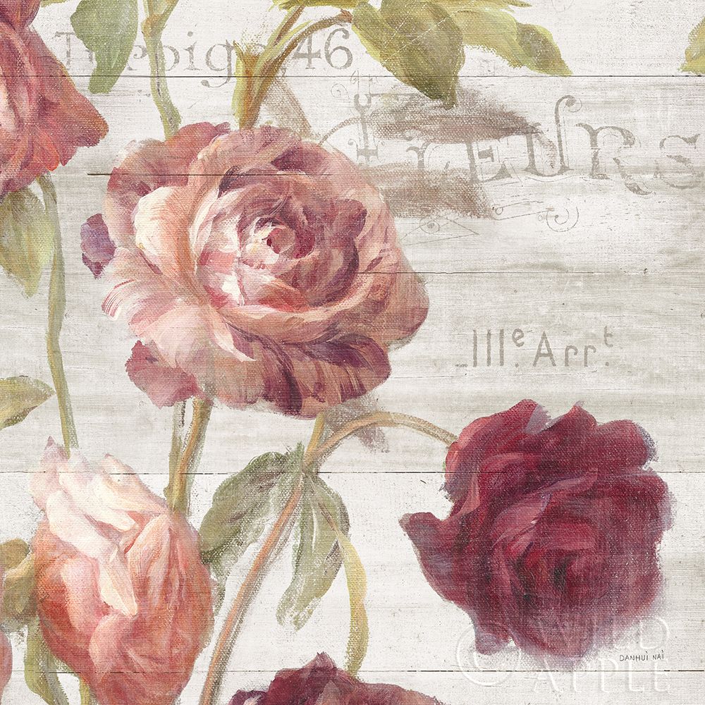 Art Print: French Roses IV