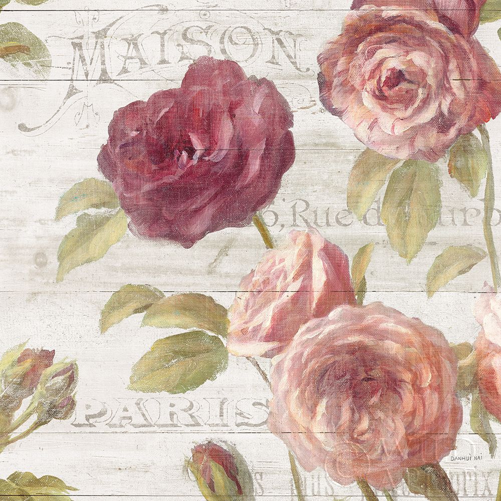 Art Print: French Roses V