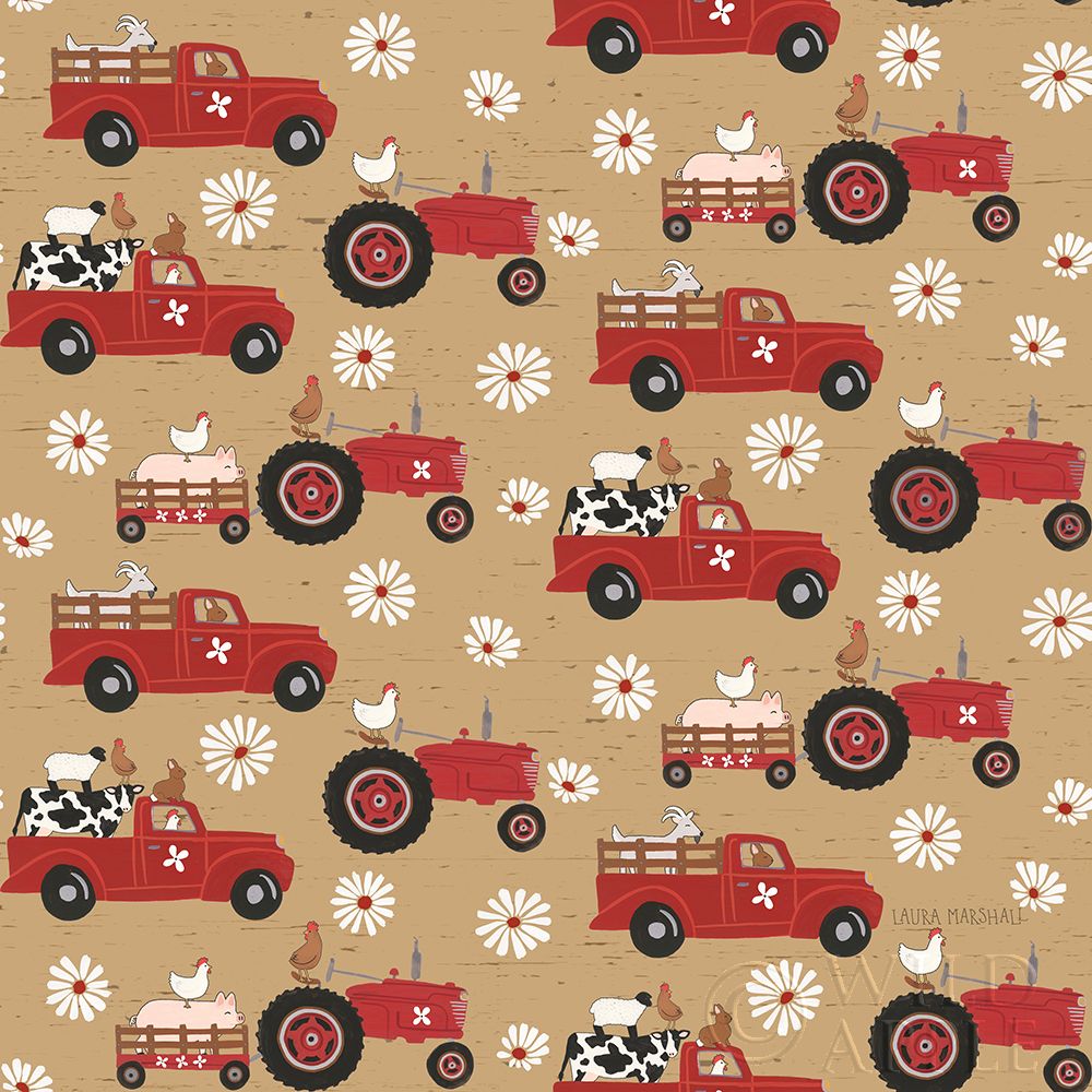 Wall Art Painting id:227703, Name: Country Roads Step 02B, Artist: Marshall, Laura