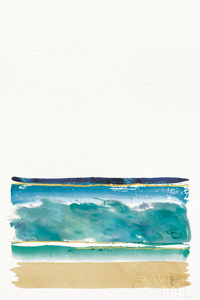 Wall art: By the Sea II no Words v2 Crop, by Aiken, Jess