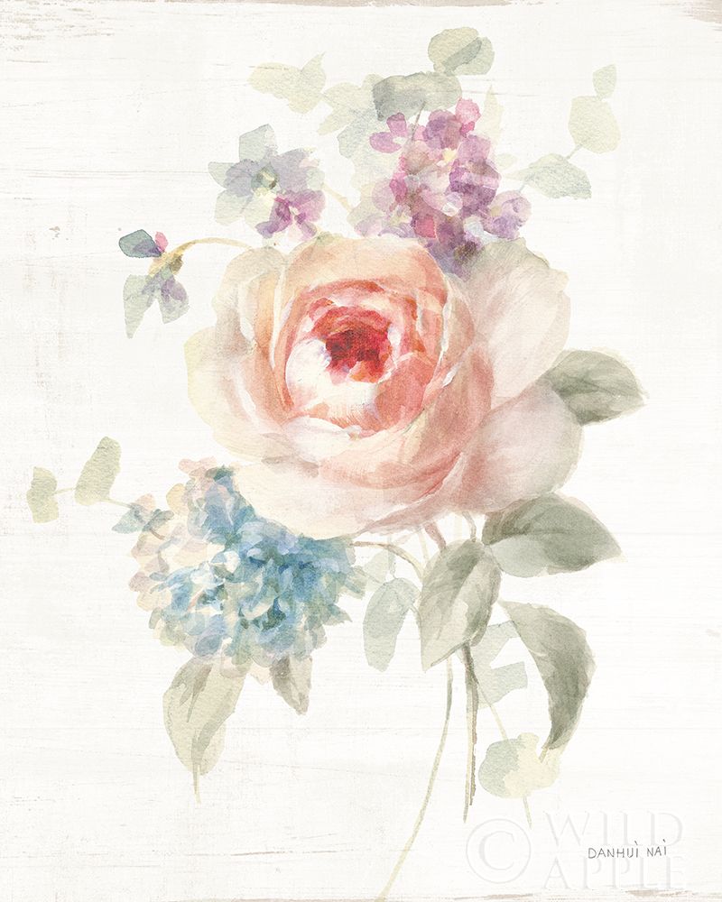 Wall Art Painting id:247349, Name: Cottage Garden III, Artist: Nai, Danhui