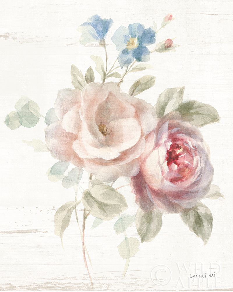 Wall Art Painting id:247350, Name: Cottage Garden IV, Artist: Nai, Danhui