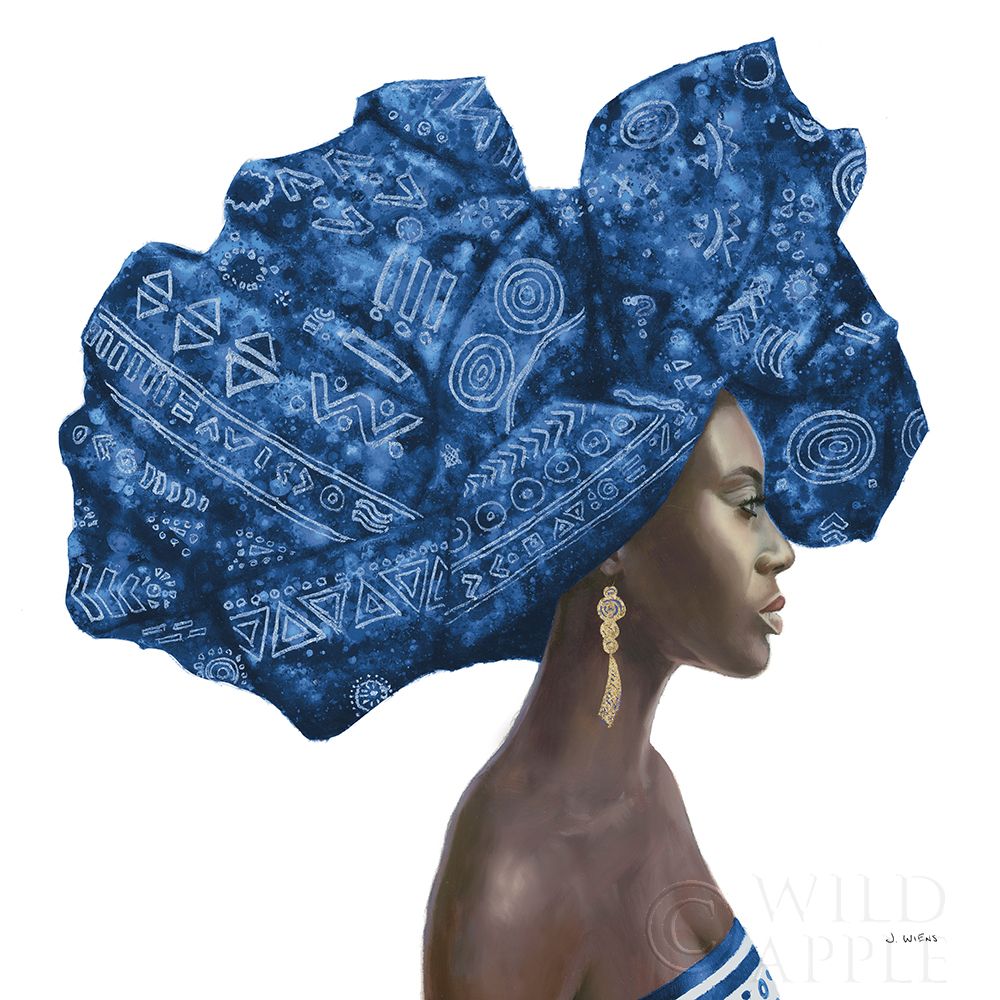 Art Print: Pure Style II Blue