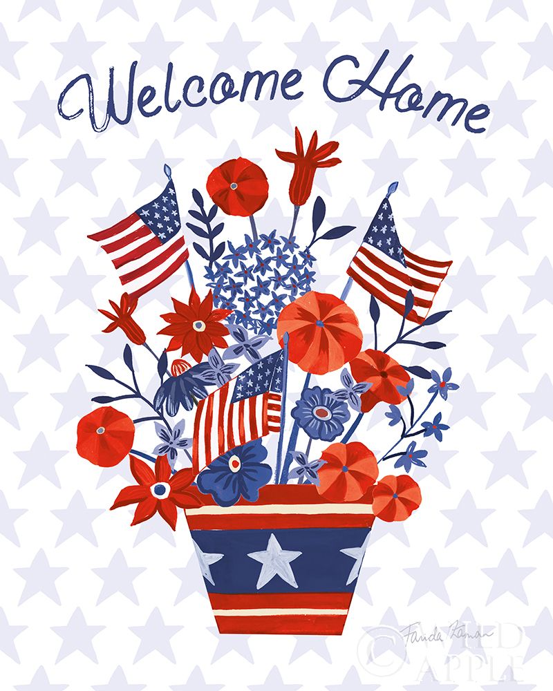 Art Print: America The Beautiful III