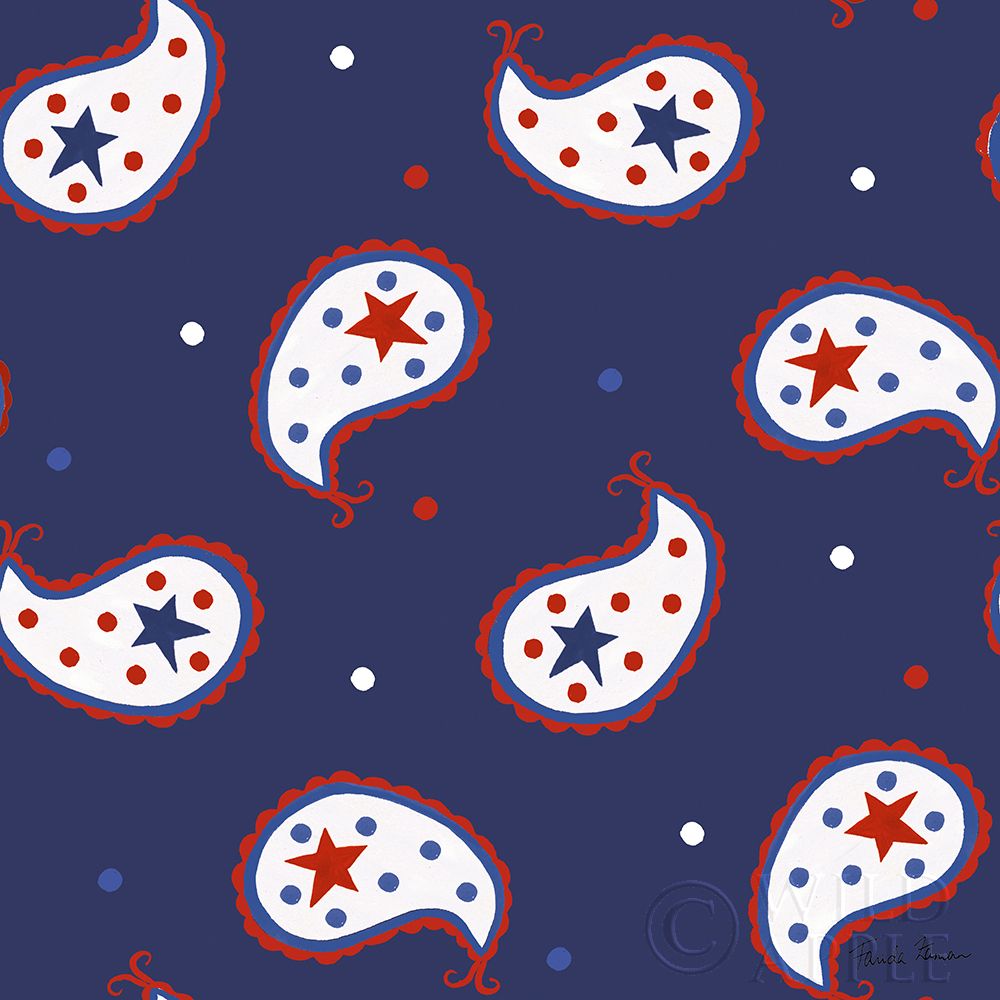 Art Print: America the Beautiful Pattern I D