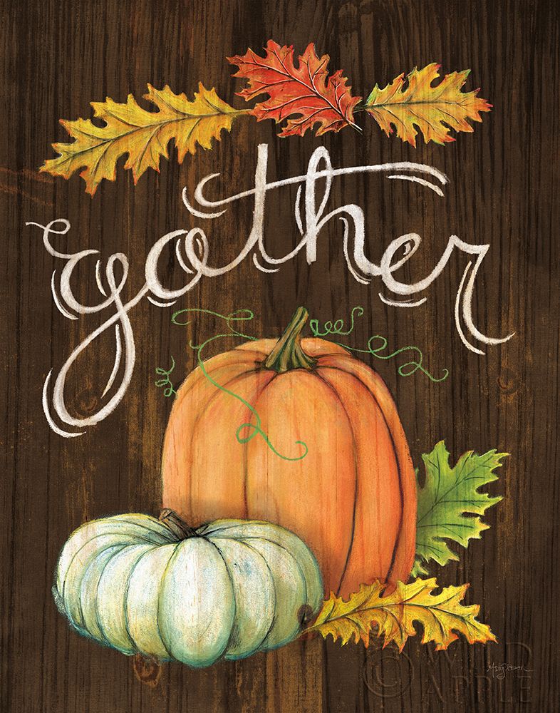 Wall Art Painting id:257818, Name: Autumn Harvest III Walnut, Artist: Urban, Mary