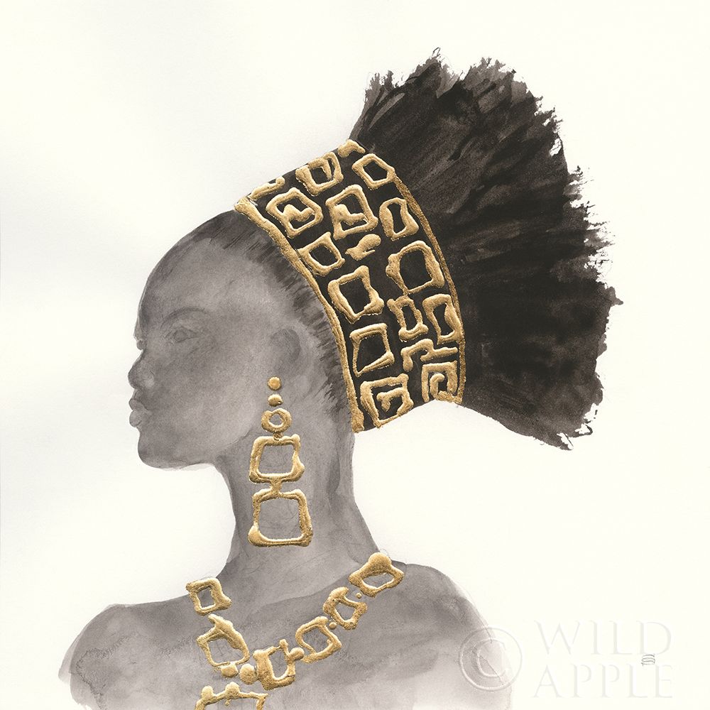 Wall art: Headdress Beauty II, by Paschke, Chris