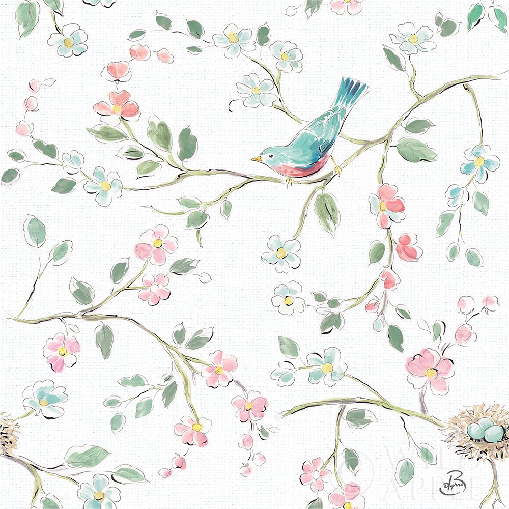 Wall Art Painting id:247466, Name: Springtime Pattern IA, Artist: Brissonnet, Daphne