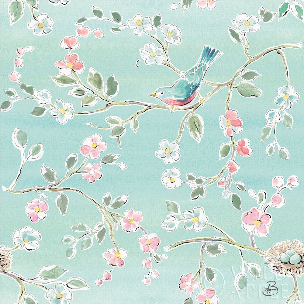 Wall Art Painting id:247467, Name: Springtime Pattern IB, Artist: Brissonnet, Daphne