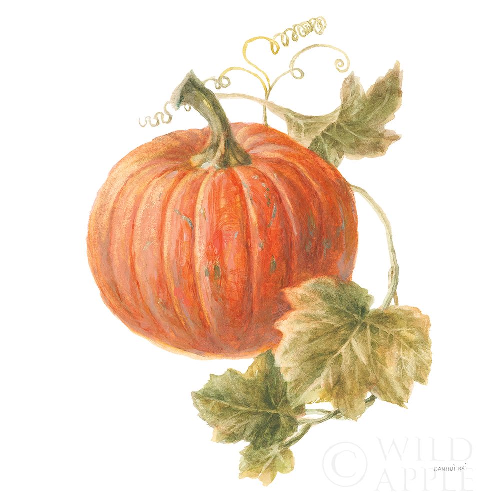 Art Print: Floursack Autumn VIII on White