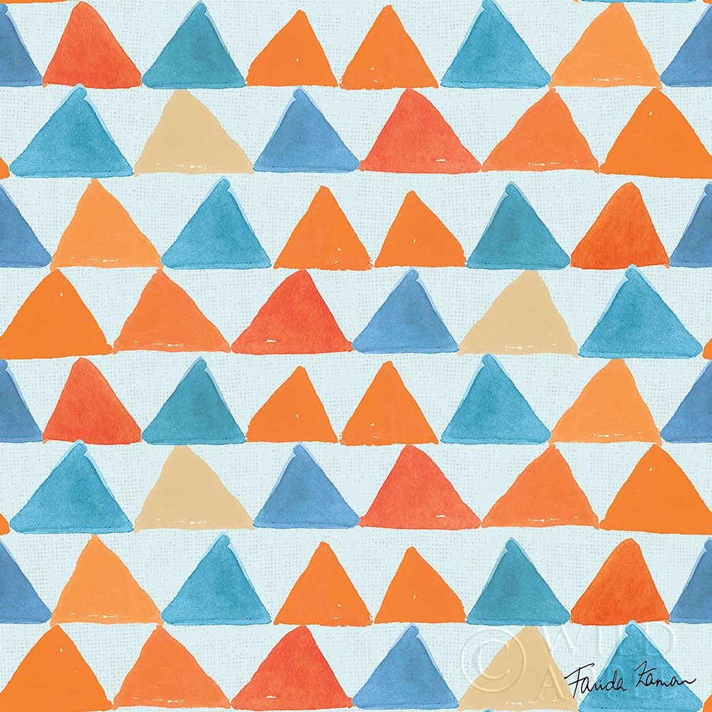 Art Print: Whale Tale Pattern IIIB